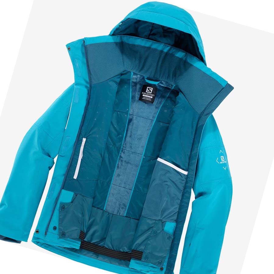 Salomon SPEED INSULATED Kadın Ceket Mavi | TR 2441CTV